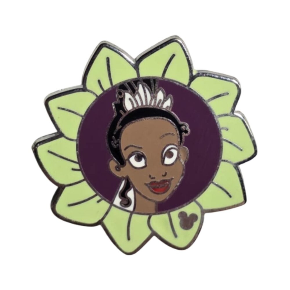 EUC Disney Hidden Mickey Princess Tiana Trading Pin